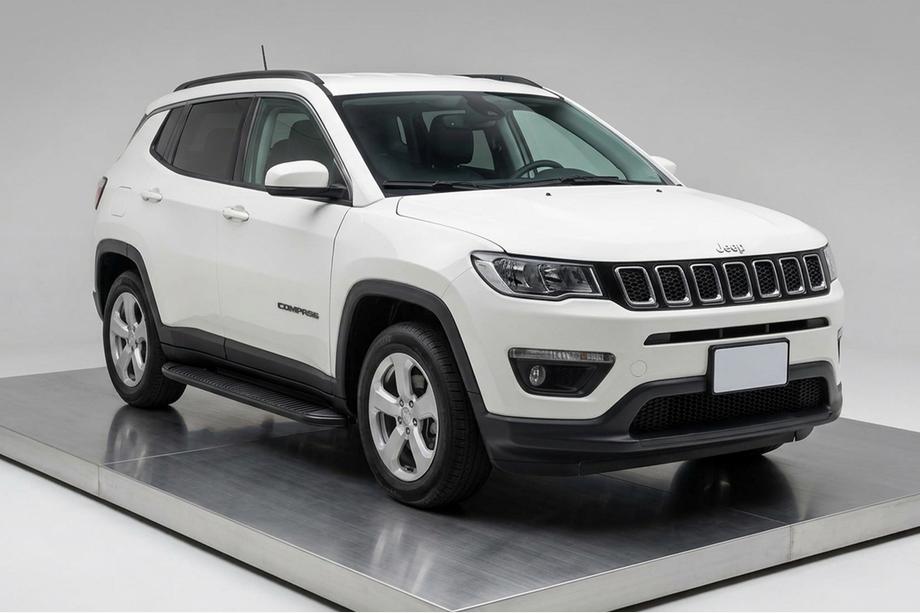 Jeep Compass 2016– Sidetrin Tayga Black (2 stk., aluminium) Image