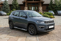 Jeep Compass 2016– Sidetrin Tayga V2 (2 stk., aluminium) foto 1