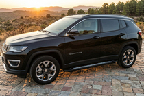 Jeep Compass 2016– Sidetrin Vision New Black (2 stk., aluminium) foto 1