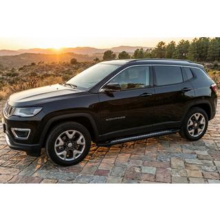 Sidetrin Vision New Black (2 stk., aluminium) Jeep Compass 2016– foto 1