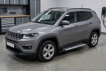 Jeep Compass 2016– Sidetrin Vision New Grey (2 stk., aluminium) foto 1