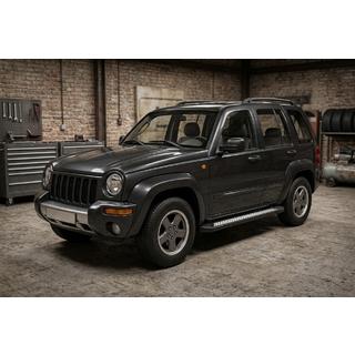 Sidetrin Vision New Black (2 stk., aluminium) Jeep Cherokee/Liberty 2002–2007 foto 1