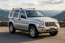 Jeep Cherokee/Liberty 2002–2007 Boshpore Black sidetrin (2 stk., aluminium) foto 1
