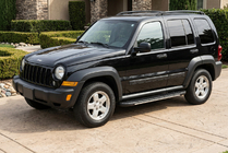 Jeep Cherokee/Liberty 2002–2007 Sidestrin Boshpore Grey (2 stk., aluminium) foto 1