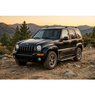 Sidetrin Maya V1 (2 stk., aluminium) Jeep Cherokee/Liberty 2002–2007 foto 1
