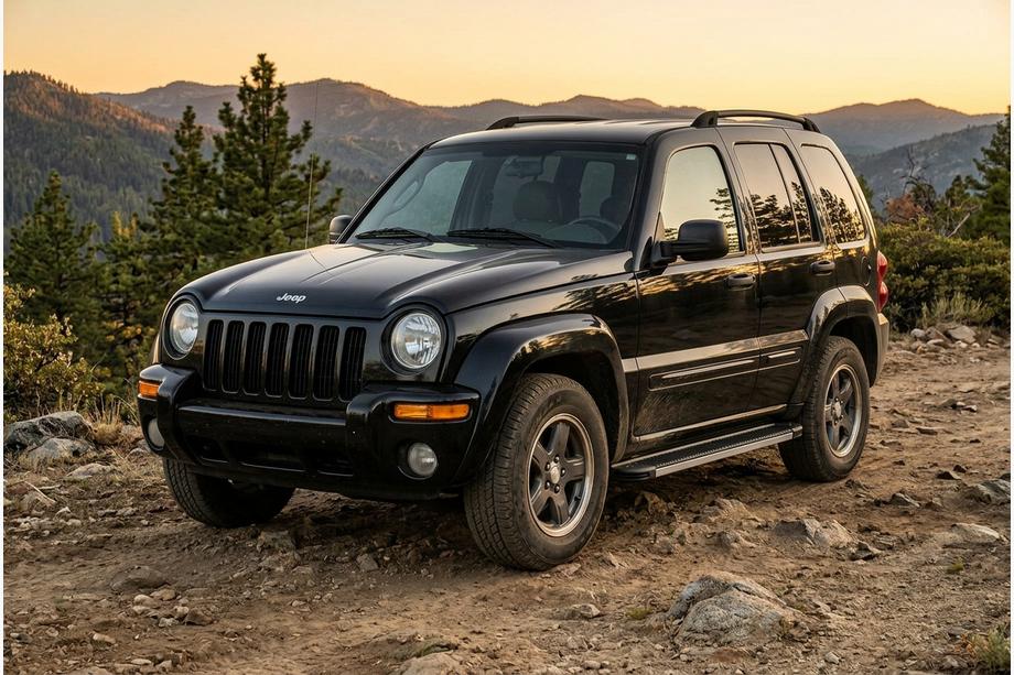 Jeep Cherokee/Liberty 2002–2007 Sidetrin Maya V1 (2 stk., aluminium) Image