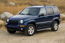Jeep Cherokee/Liberty 2002–2007 Sidetrin Fullmond (2 stk., aluminium) foto 1