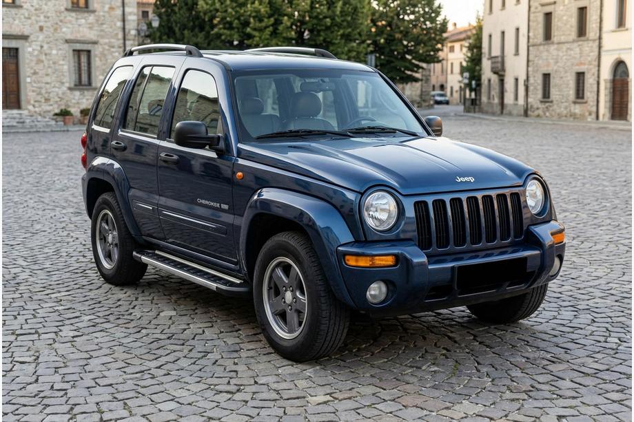 Jeep Cherokee/Liberty 2002–2007 RedLine sidetrin (2 stk., aluminium) Foto 1
