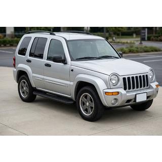 Sidetrin Tayga Black (2 stk., aluminium) Jeep Cherokee/Liberty 2002–2007 foto 1