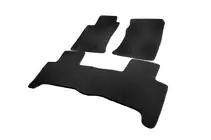 Toyota Land Cruiser Prado 120 2002–2009 EVA-bilmåtter (2 rækker, sorte) foto 12