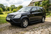 Honda CRV 2001–2006 Allmond Black sidetrin (2 stk., aluminium) foto 1