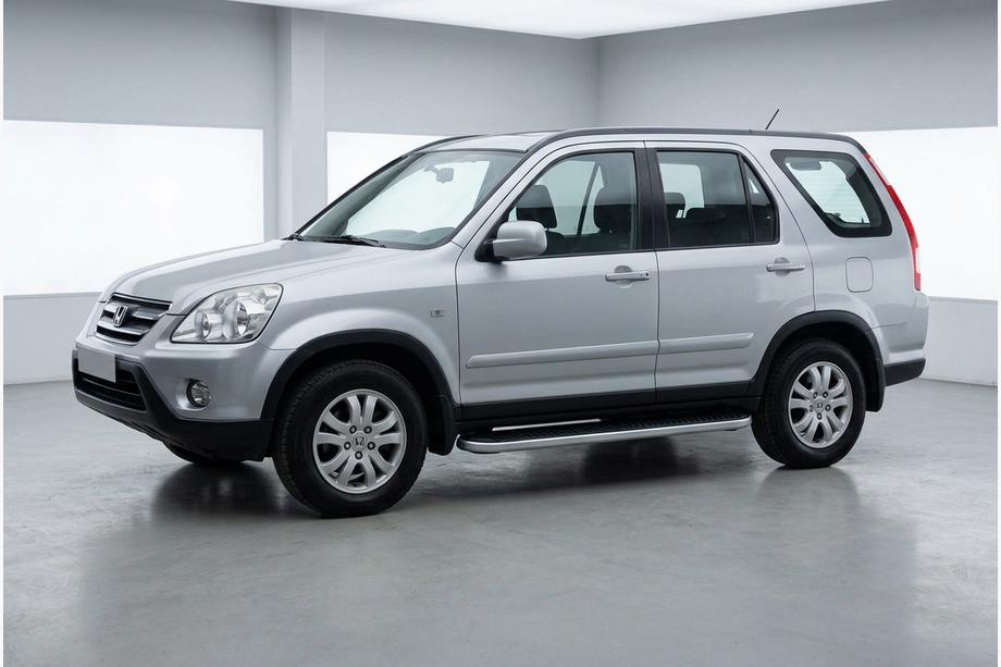 Honda CRV 2001–2006 Sidetrin Tayga Grey (2 stk., aluminium) Image