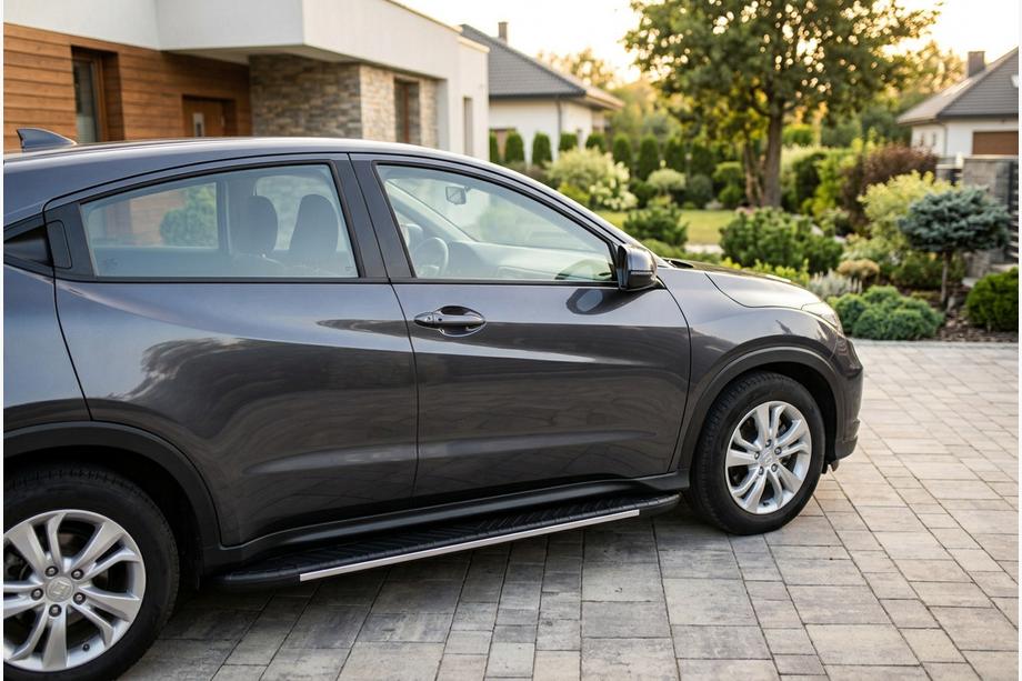 Honda HR-V 2014–2021 Sidetrin Bosphore Grey (2 stk., aluminium) Image