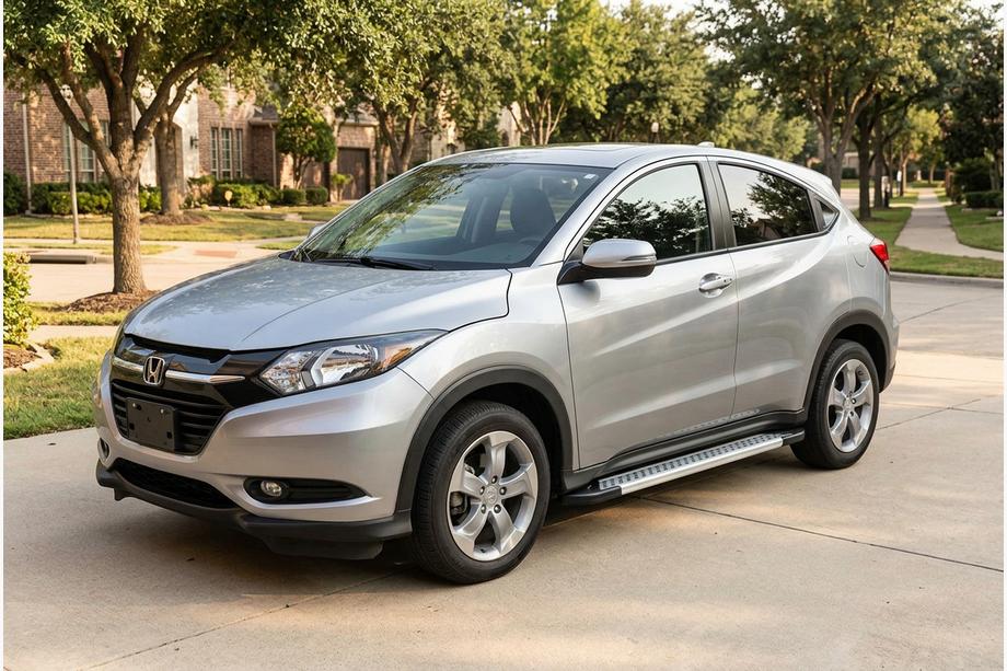 Honda HR-V 2014–2021 Sidetrin Vision New Grey (2 stk., aluminium) Image