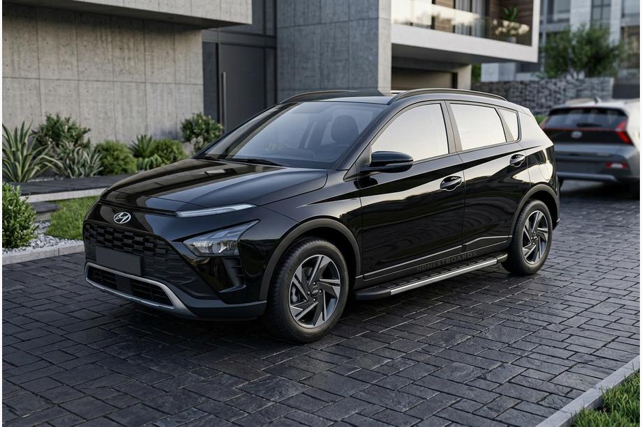 Hyundai Bayon 2021– Sidetrin Bosphore Duru (2 stk., aluminium) Image