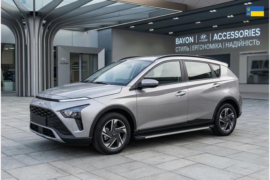 Hyundai Bayon 2021– Sidetrin Maya V1 (2 stk., aluminium) Foto 1