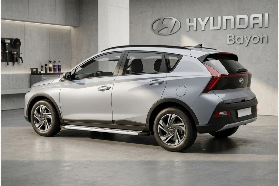 Hyundai Bayon 2021– Sideskørter Maya V2 (2 stk., aluminium) Image