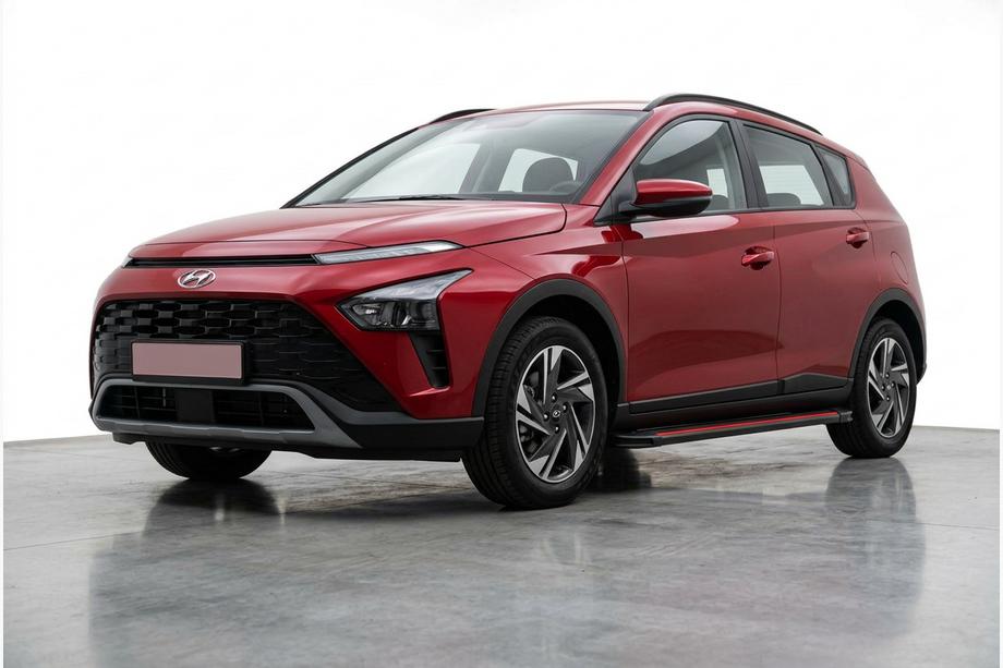 Hyundai Bayon 2021– Sidetrin Maya Red (2 stk., aluminium) Foto 1