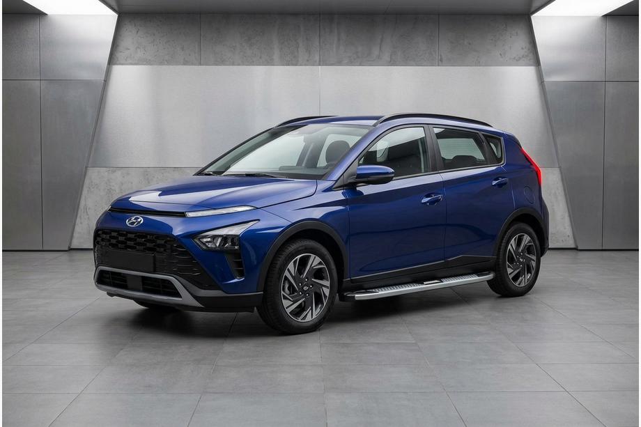 Hyundai Bayon 2021– Mevsim Grey sidetrin (2 stk., aluminium) Image