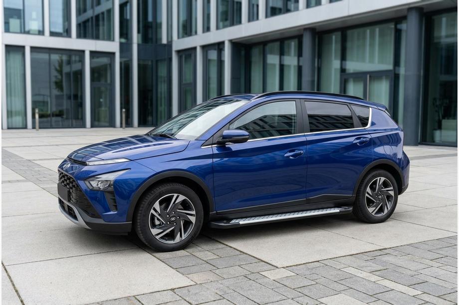Hyundai Bayon 2021– Sidetrin Allmond Grey (2 stk., aluminium) Image