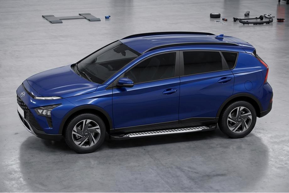 Hyundai Bayon 2021– Sidetrin Line (2 stk., aluminium) Image