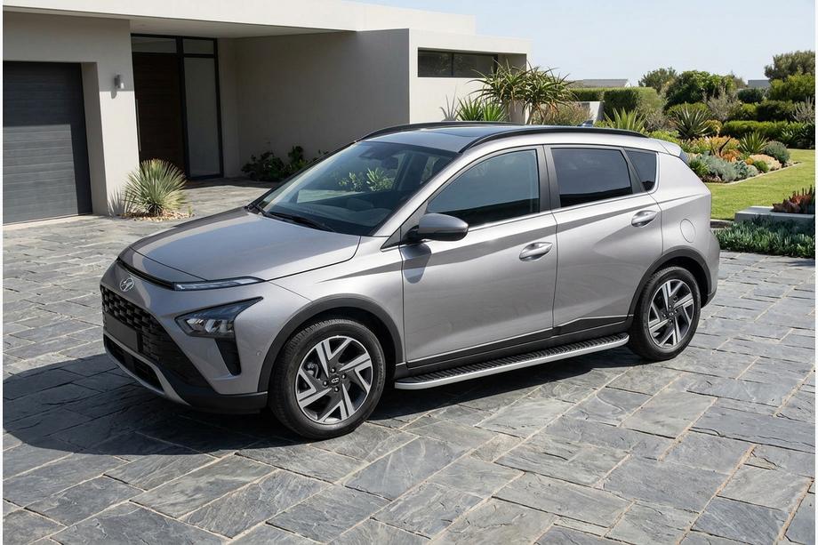 Hyundai Bayon 2021– Sidetrin Tayga Grey (2 stk., aluminium) Image