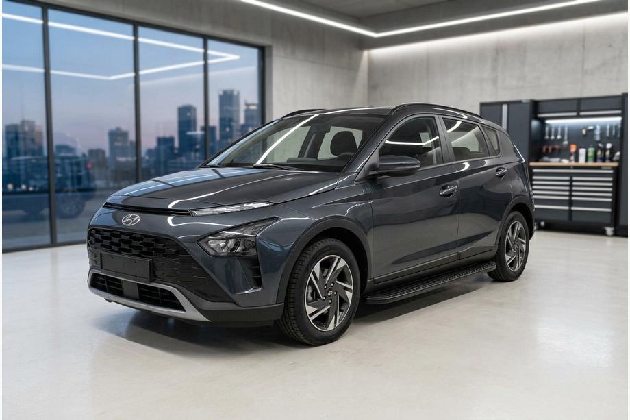 Hyundai Bayon 2021– Sidetrin Tayga Black (2 stk., aluminium) Image