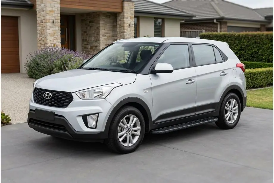 Hyundai Creta 2014–2020 Sidetrin Bosphore Black (2 stk., aluminium) Image