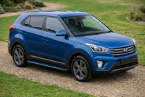 Hyundai Creta 2014–2020 Maya Blue sidetrin (2 stk., aluminium) foto 1