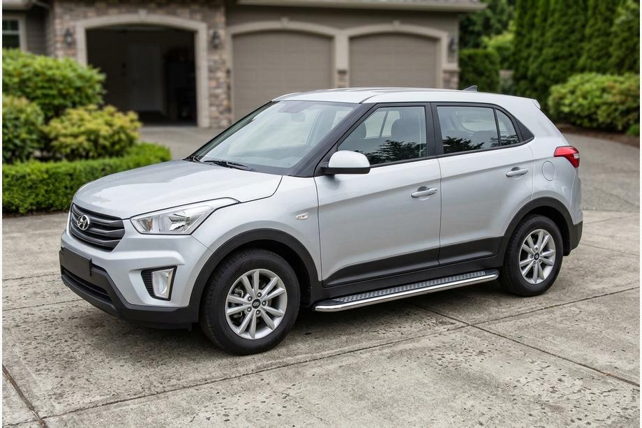 Hyundai Creta 2014–2020 Sidetrin Maydos V2 (2 stk., aluminium) Image
