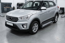 Hyundai Creta 2014–2020 Sidetrin Rainbow (2 stk., aluminium) foto 1