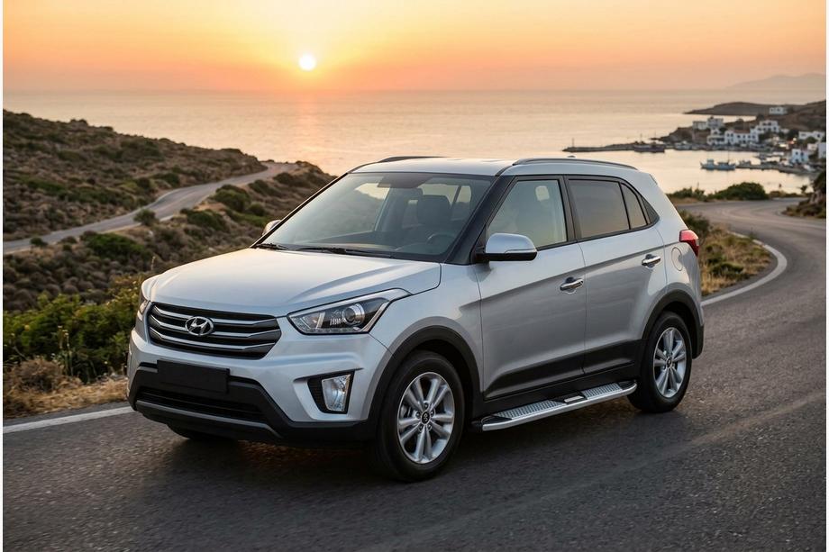 Hyundai Creta 2014–2020 Mevsim Grey sidetrin (2 stk., aluminium) Image