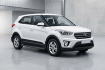 Hyundai Creta 2014–2020 Allmond Black sidetrin (2 stk., aluminium) foto 1