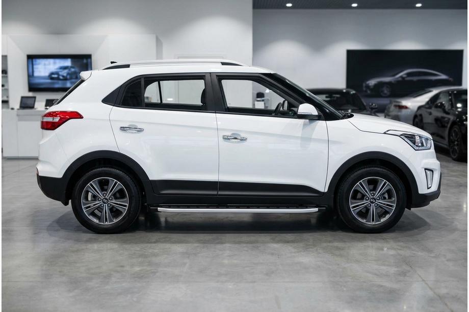 Hyundai Creta 2014–2020 BlackLine sidetrin (2 stk., aluminium) Image