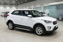 Hyundai Creta 2014–2020 Sidetrin Line (2 stk., aluminium) foto 1
