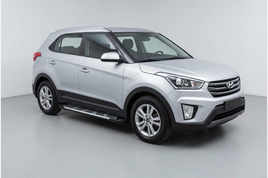 Hyundai Creta 2014–2020 Sunrise sidetrin (2 stk., aluminium) Image
