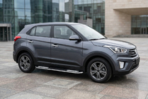 Hyundai Creta 2014–2020 Sidetrin Tayga V2 (2 stk., aluminium) foto 1
