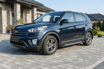 Hyundai Creta 2014–2020 Sidetrin Vision New Black (2 stk., aluminium) foto 1