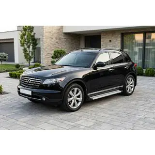 Sideskørter Maya V2 (2 stk., aluminium) Infiniti FX 2003–2008 foto 1