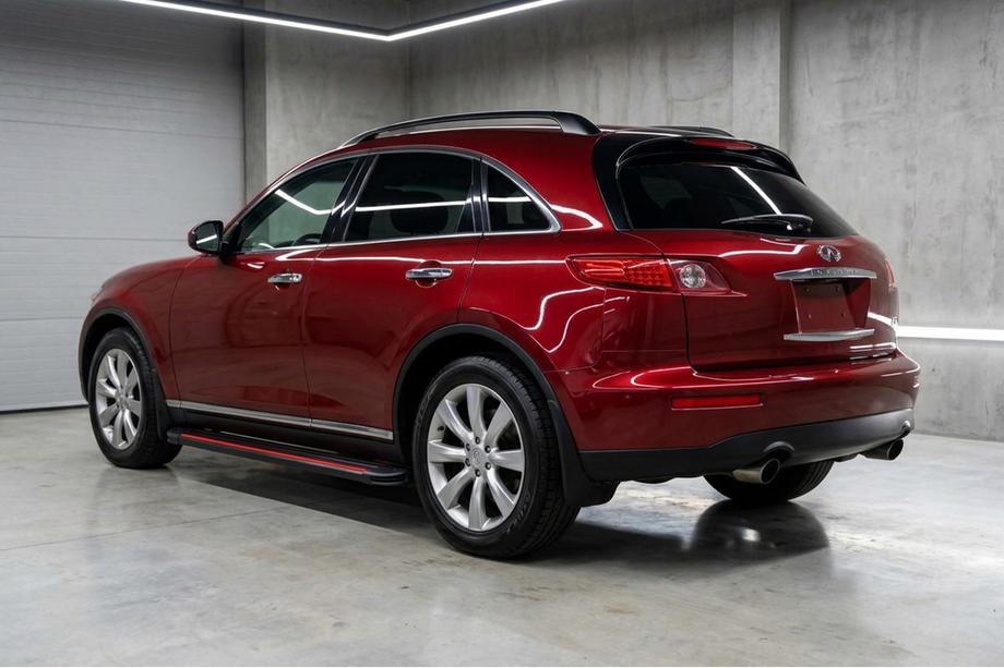 Infiniti FX 2003–2008 Sidetrin Maya Red (2 stk., aluminium) Foto 1