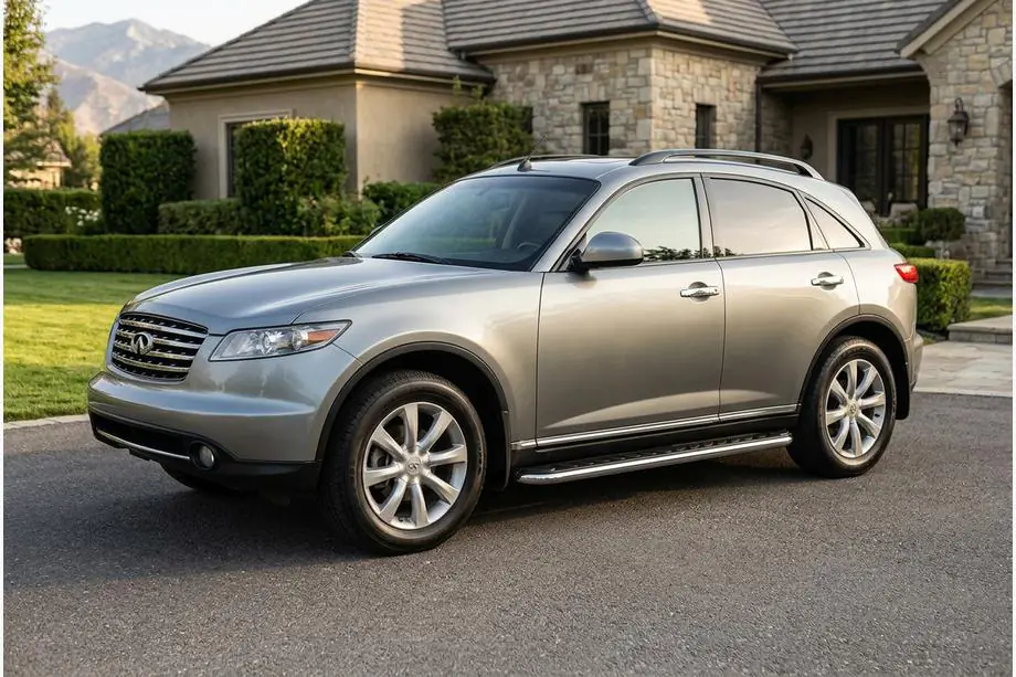 Infiniti FX 2003–2008 Maydos V1 sidetrin (2 stk., aluminium) Image