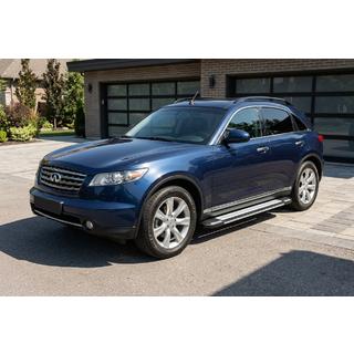 Sidetrin Rainbow (2 stk., aluminium) Infiniti FX 2003–2008 foto 1