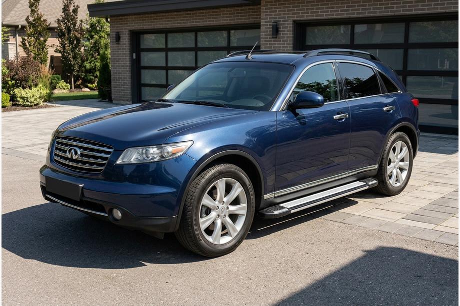 Infiniti FX 2003–2008 Sidetrin Rainbow (2 stk., aluminium) Image