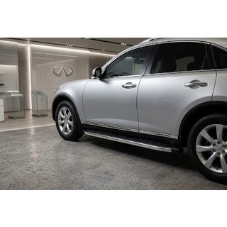 BlackLine sidetrin (2 stk., aluminium) Infiniti FX 2003–2008 foto 1