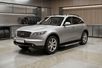 Infiniti FX 2003–2008 RedLine sidetrin (2 stk., aluminium) foto 1