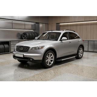 RedLine sidetrin (2 stk., aluminium)