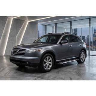 Sunrise sidetrin (2 stk., aluminium) Infiniti FX 2003–2008 foto 1