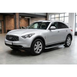 Sidetrin Tayga Grey (2 stk., aluminium) foto 1