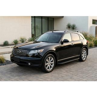 Sidetrin Tayga Black (2 stk., aluminium) Infiniti FX 2003–2008 foto 1