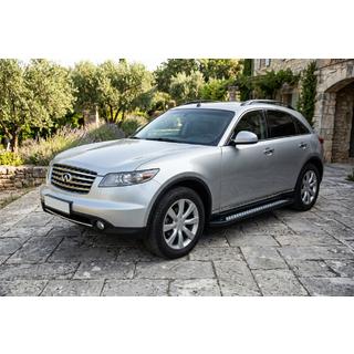 Sidetrin Vision New Black (2 stk., aluminium) Infiniti FX 2003–2008 foto 1